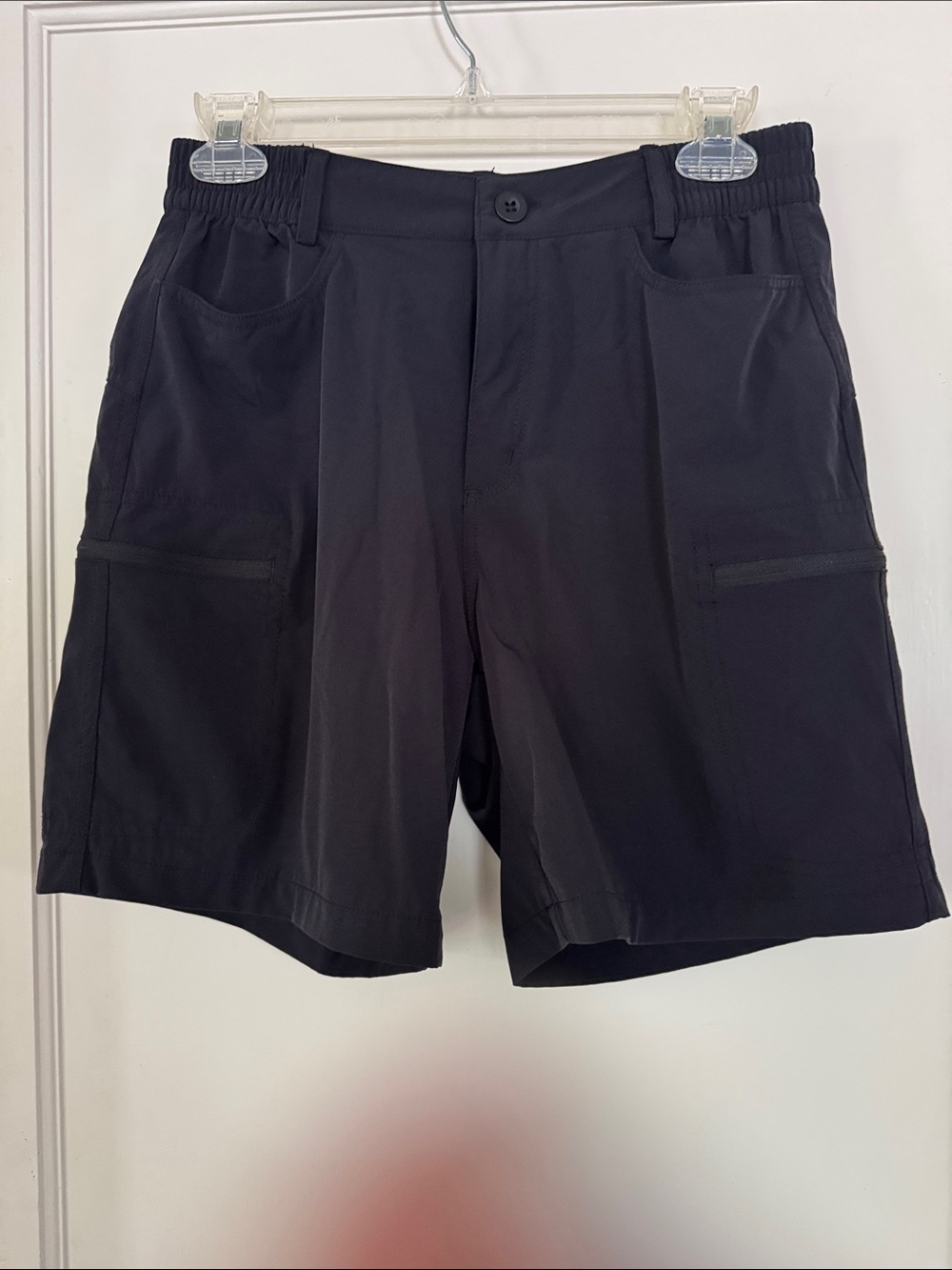 Women’s Black Performance Cargo Shorts